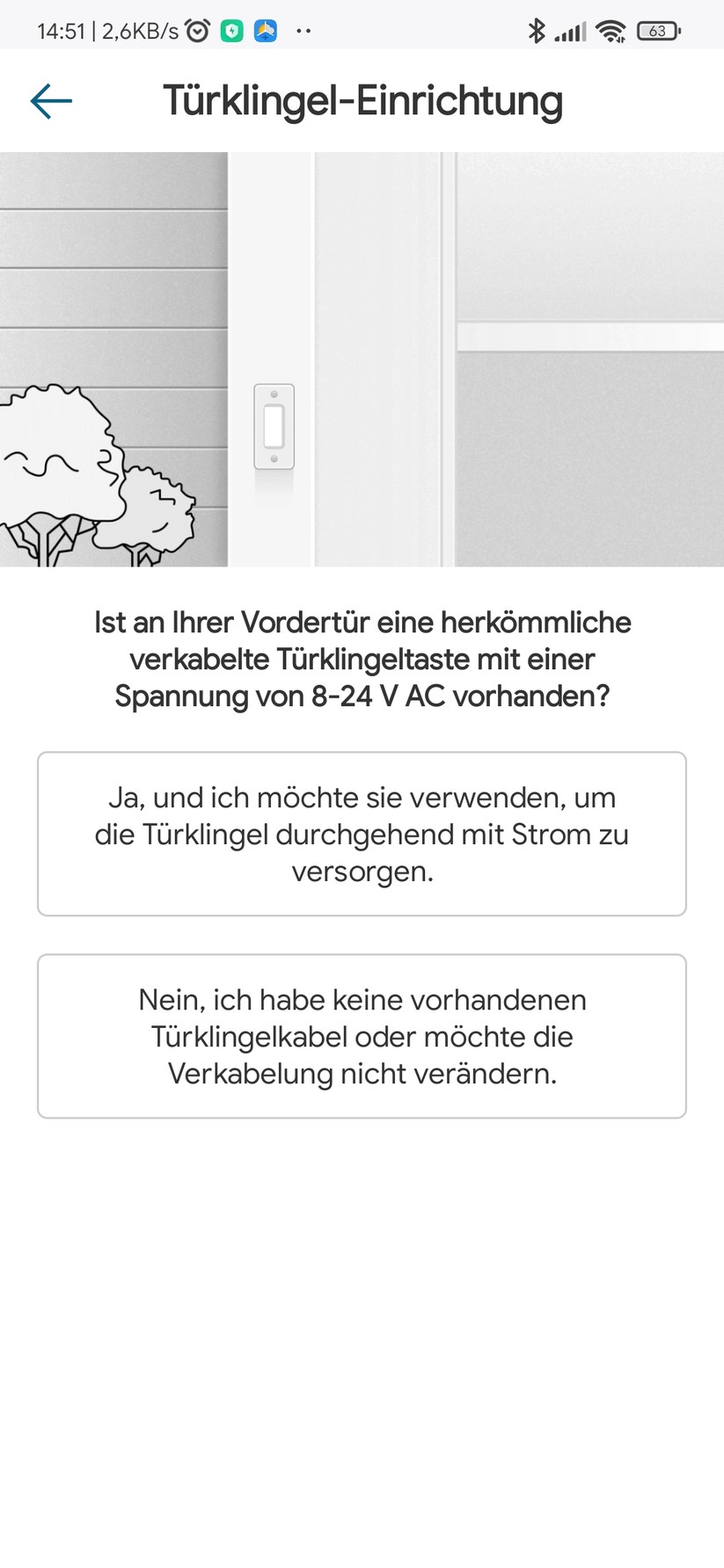 Eufy Video Doorbell Dual - App