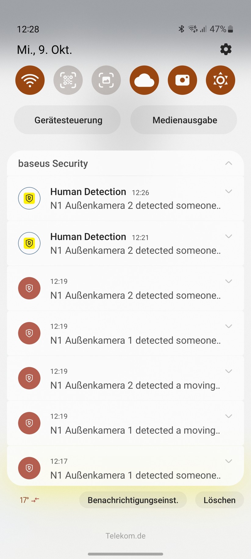 Baseus N1 Outdoor: 2K-Überwachungskamera mit Akku & WLAN, Personenerkennung und lokalem Speicher