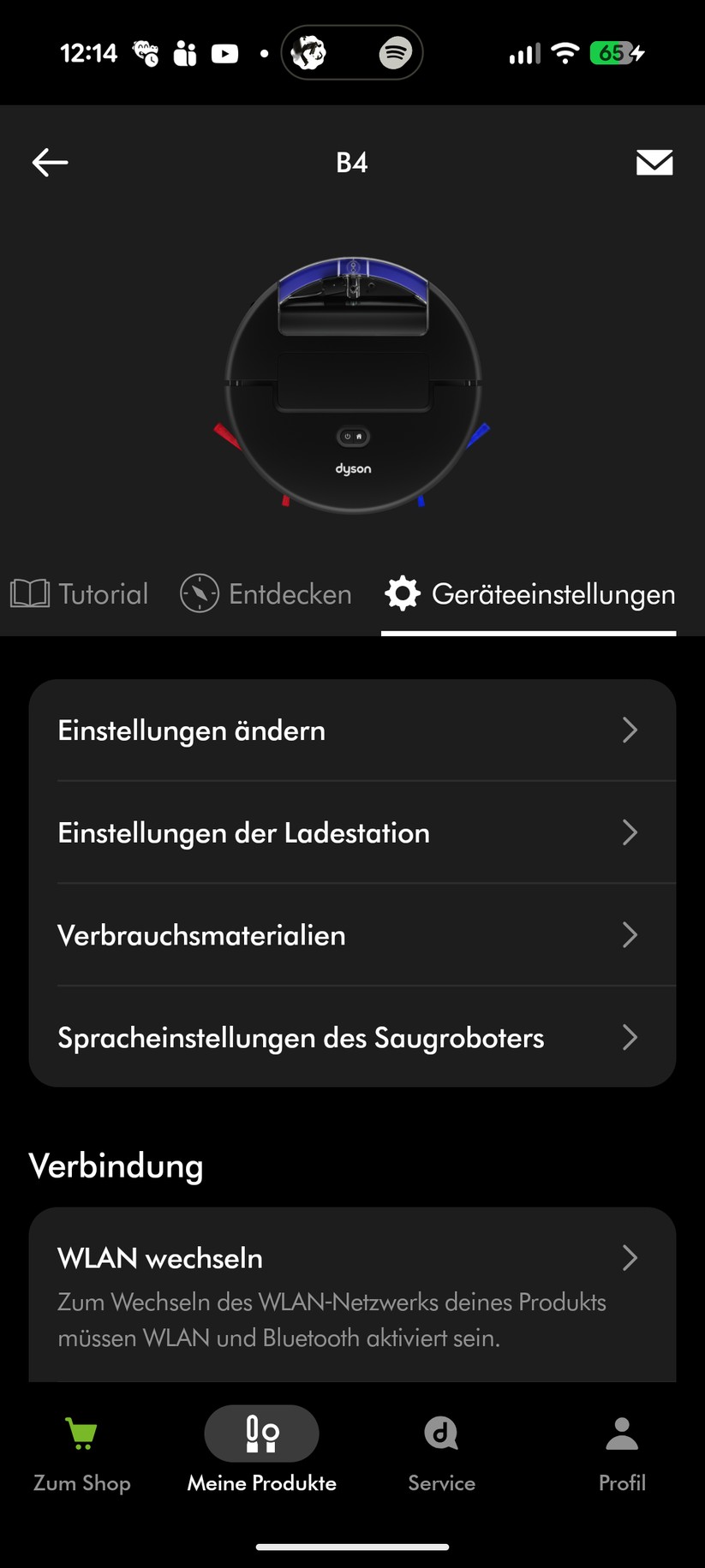 Dyson Spot + Scrub AI – App & Einrichtung