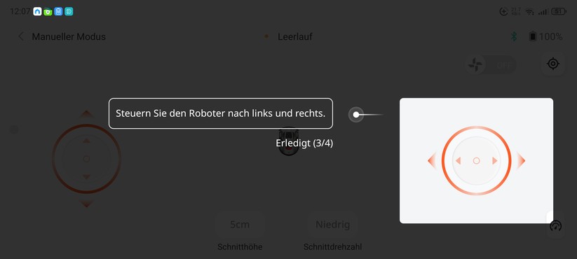 Inbetriebnahme und Kartierung