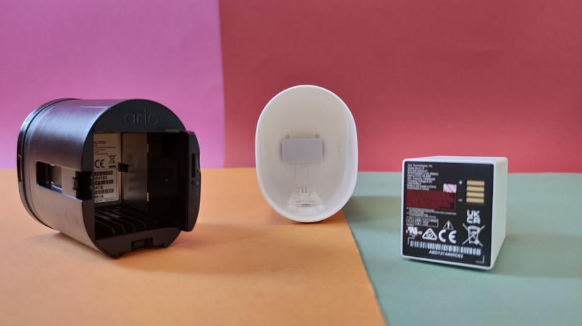 Arlo Go 2: Gehäuse mit Batterie