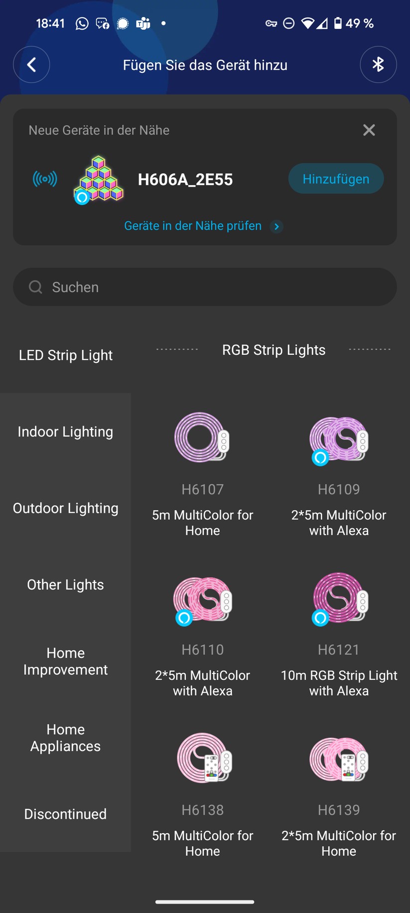 Govee Glide Hexagon Light Ultra