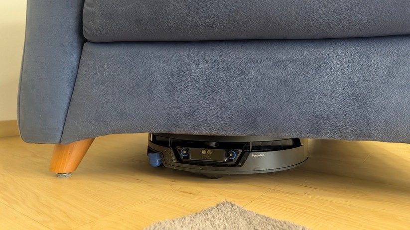 Ecovacs X12S Omnicyclone – Teppich-Reinigung: Vorher vs. Nachher