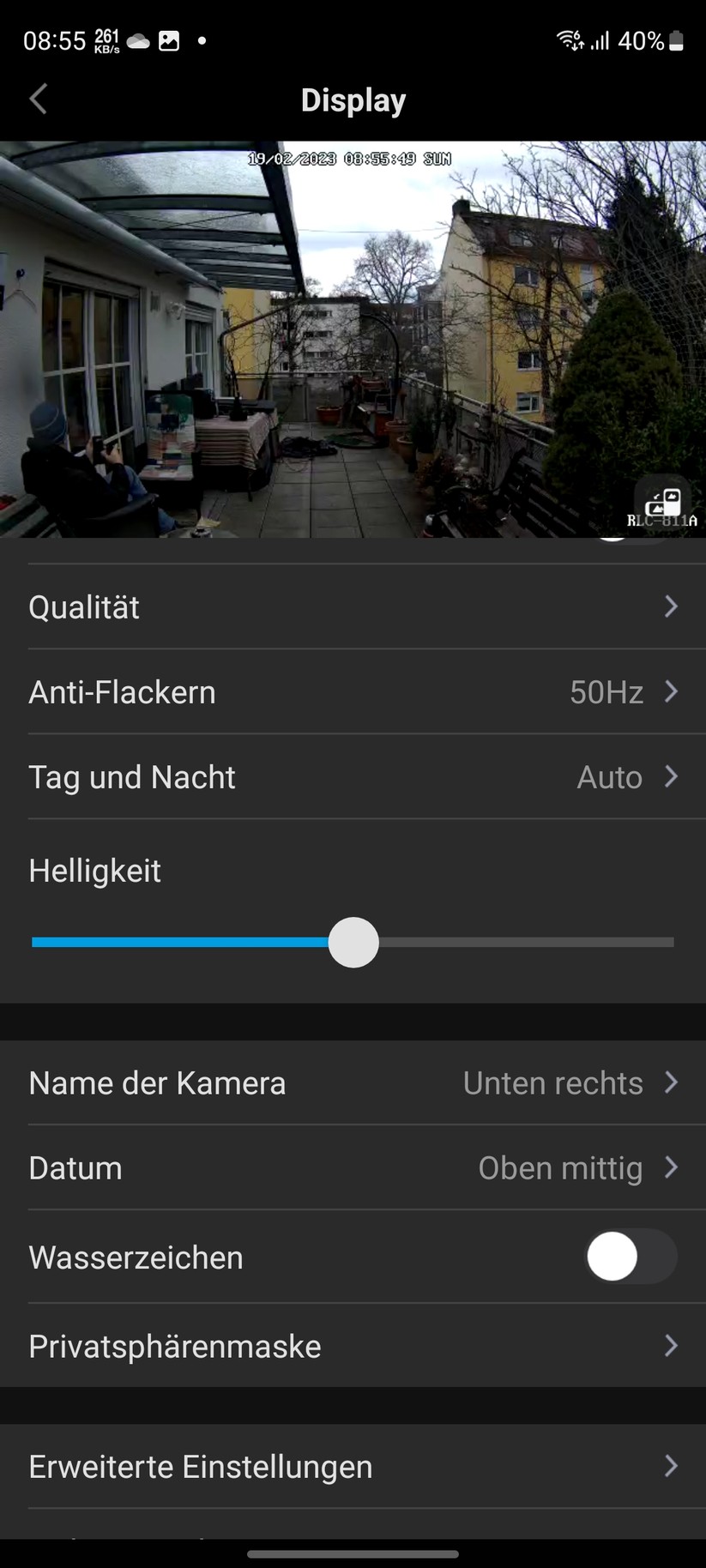 Reolink RLC-811A: App, Einrichtung, Einstellungen