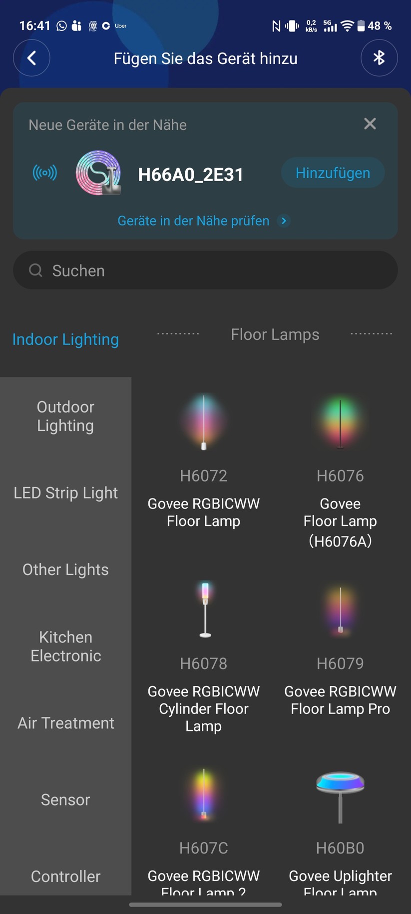 Govee TV-Hintergrundbeleuchtung 3 Pro Screenshot
