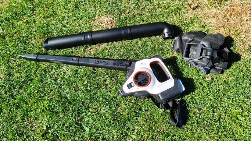 Litheli Akku-Laubsauger 2-in-1