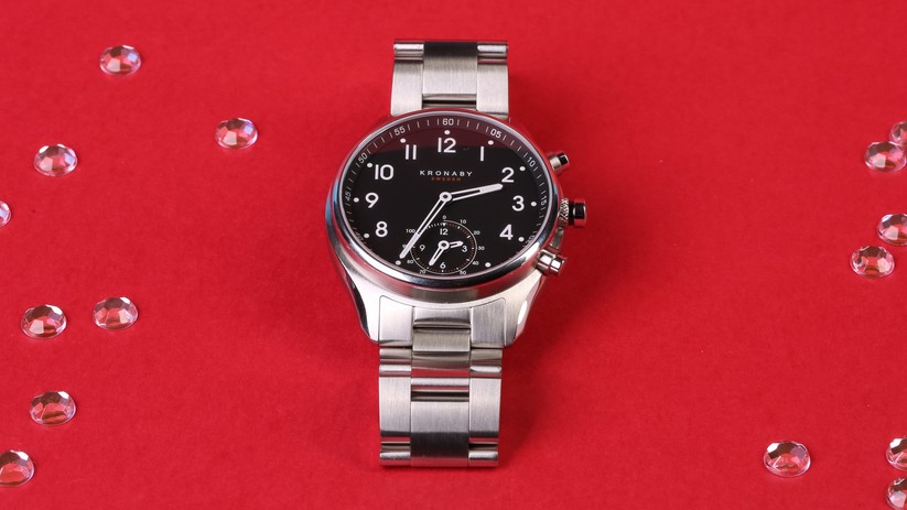 Das hohe Gewicht unterstreicht den hochwertigen Eindruck der Uhr.