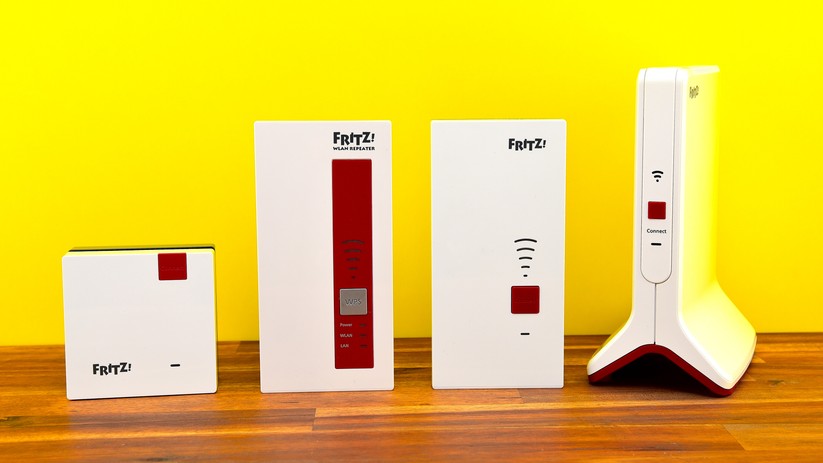 Viele User koppeln einen WLAN-Extender lieber per Luft anstatt per Kabel mit einem WLAN-Router. Das reduziert den Kabelsalat und verbessert die Ästhetik in der Wohnung (Bild: Harald Karcher).