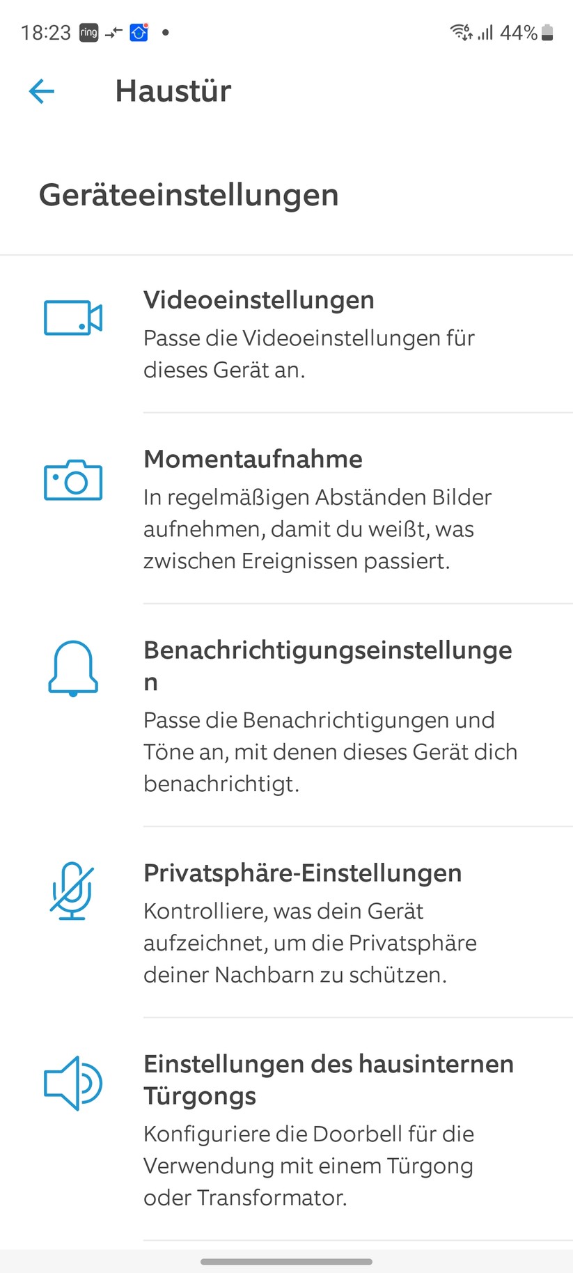 Ring Battery Video Doorbell Plus: App, Setup, Einstellungen