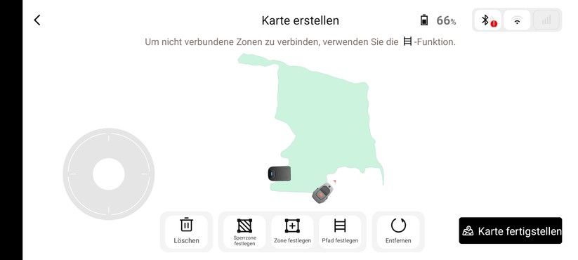 Mova 1000 – Einrichtung
