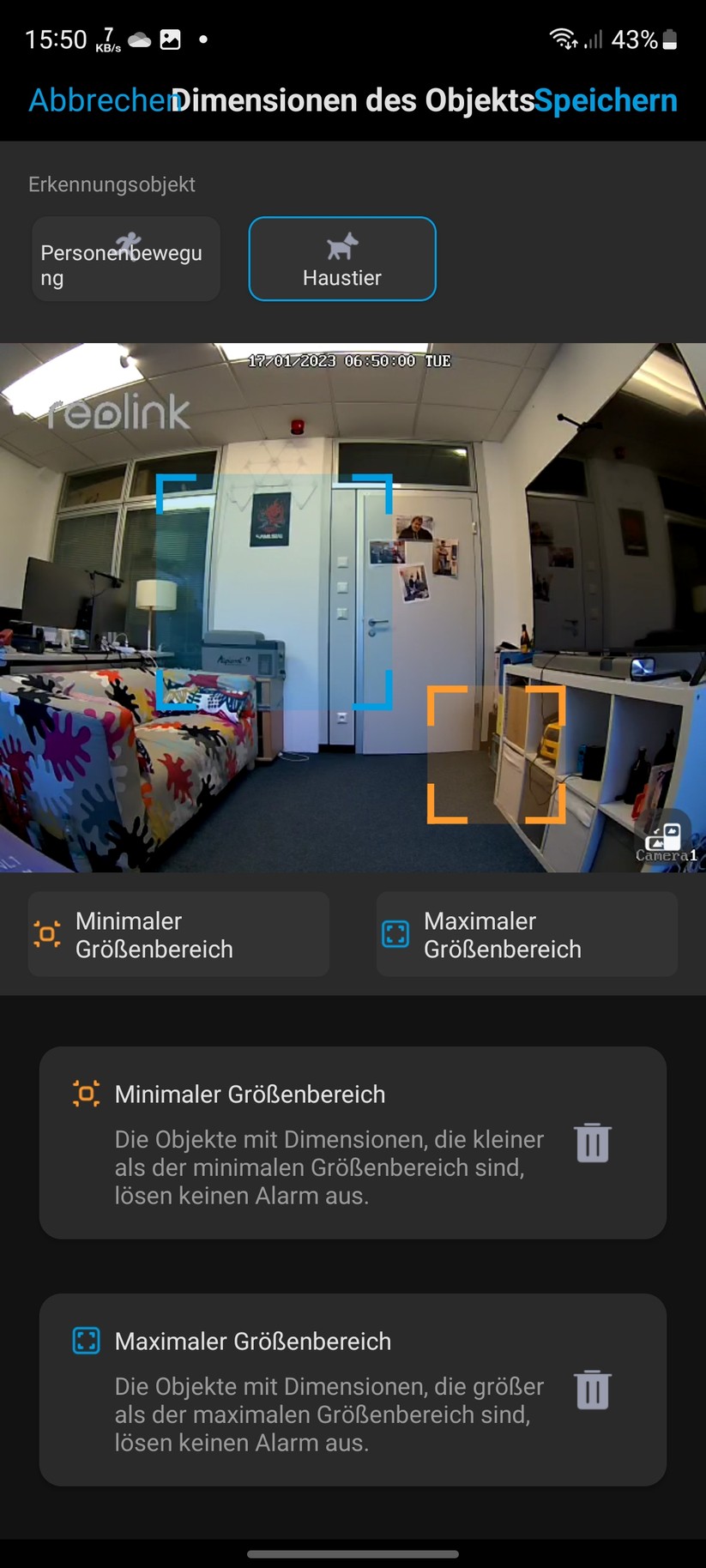 Reolink E1 Zoom: Einstellungen