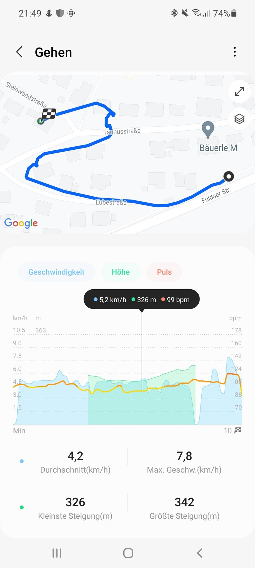 Samsung Health - Galaxy Watch 4