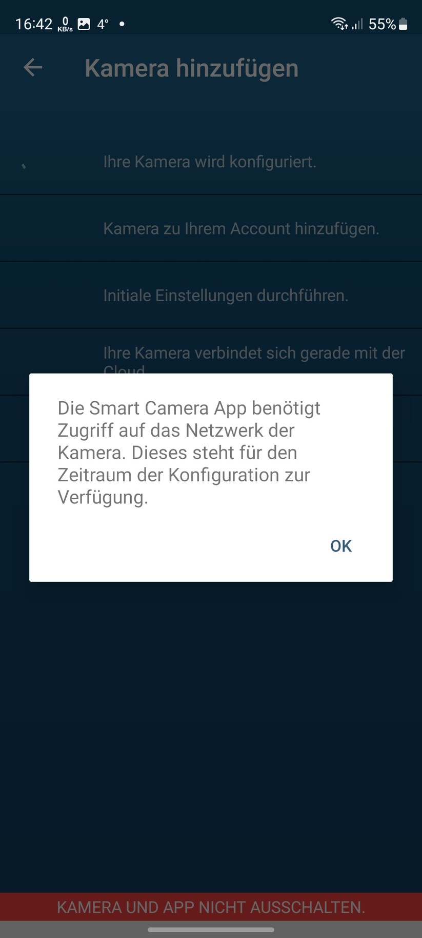 Bosch Eyes Innenkamera II: Einrichtung