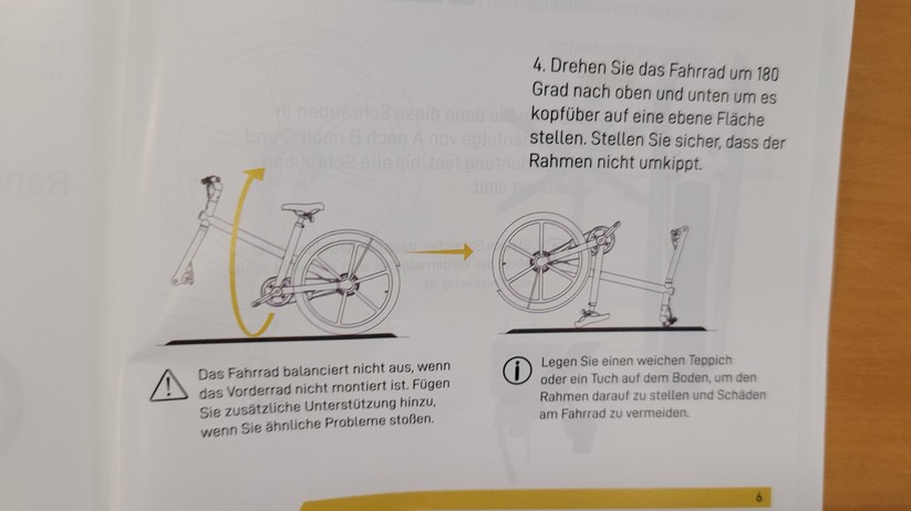Honbike Uni 4: Lieferumfang und Aufbau