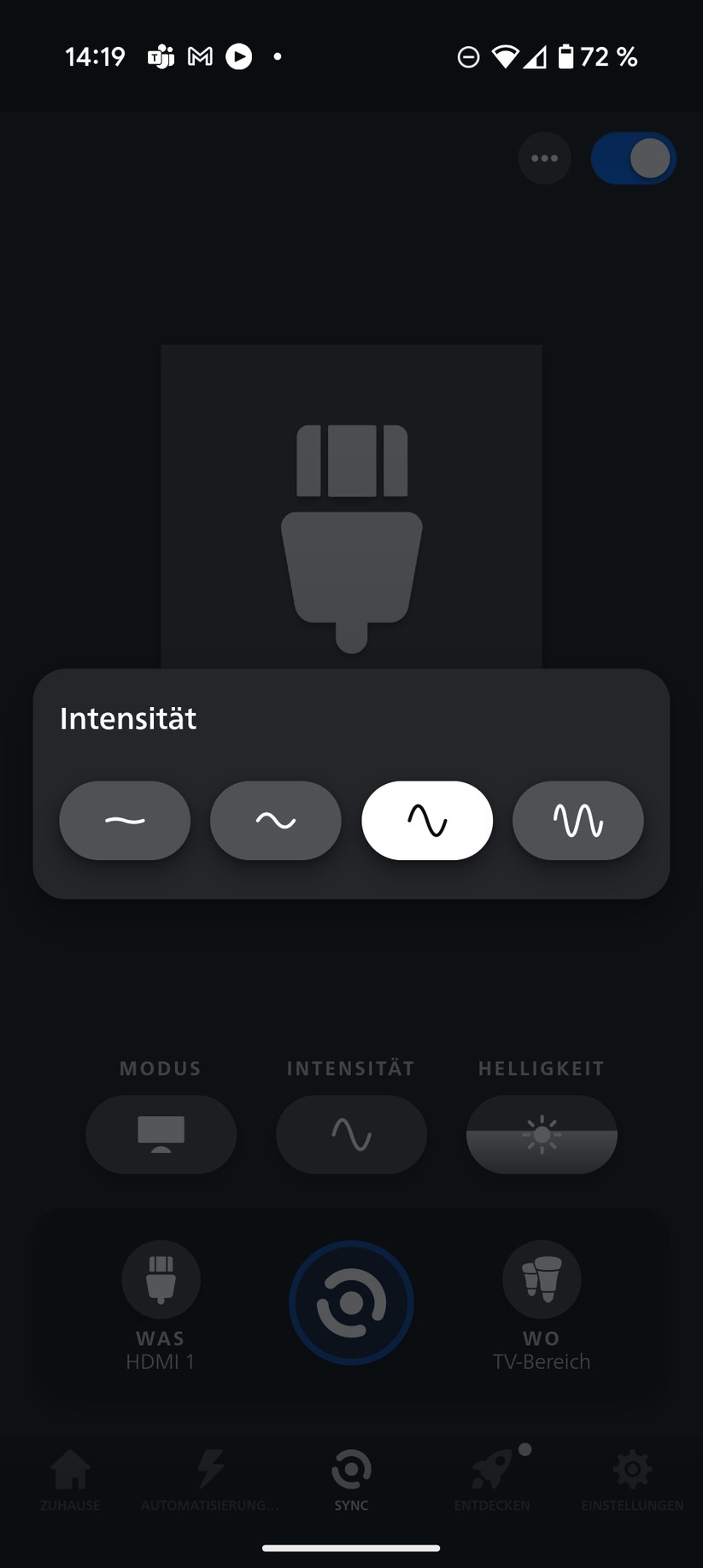 Philips Hue Play HDMI Sync Box 8K Screenshot