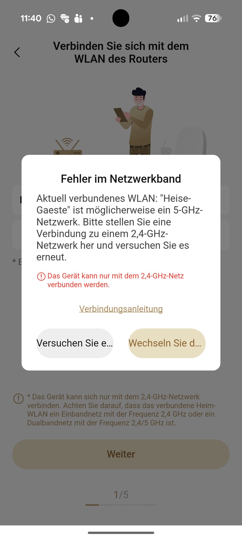 Dreame C1 – App & Einrichtung