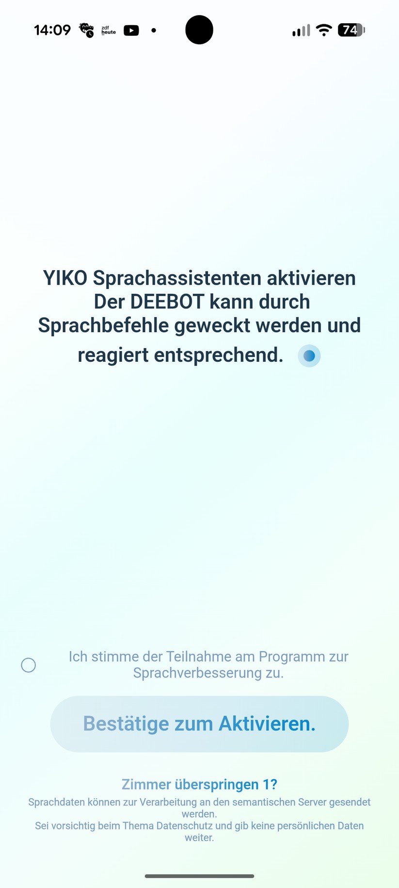 Ecovacs T90 Pro Omni – App & Einrichtung