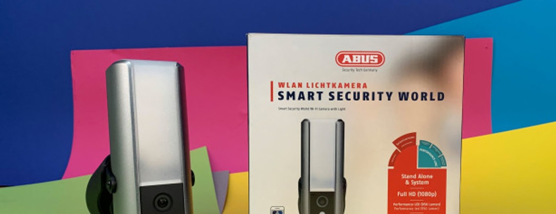 Abus Lichtkamera mit WLAN, App und Alarm im Test