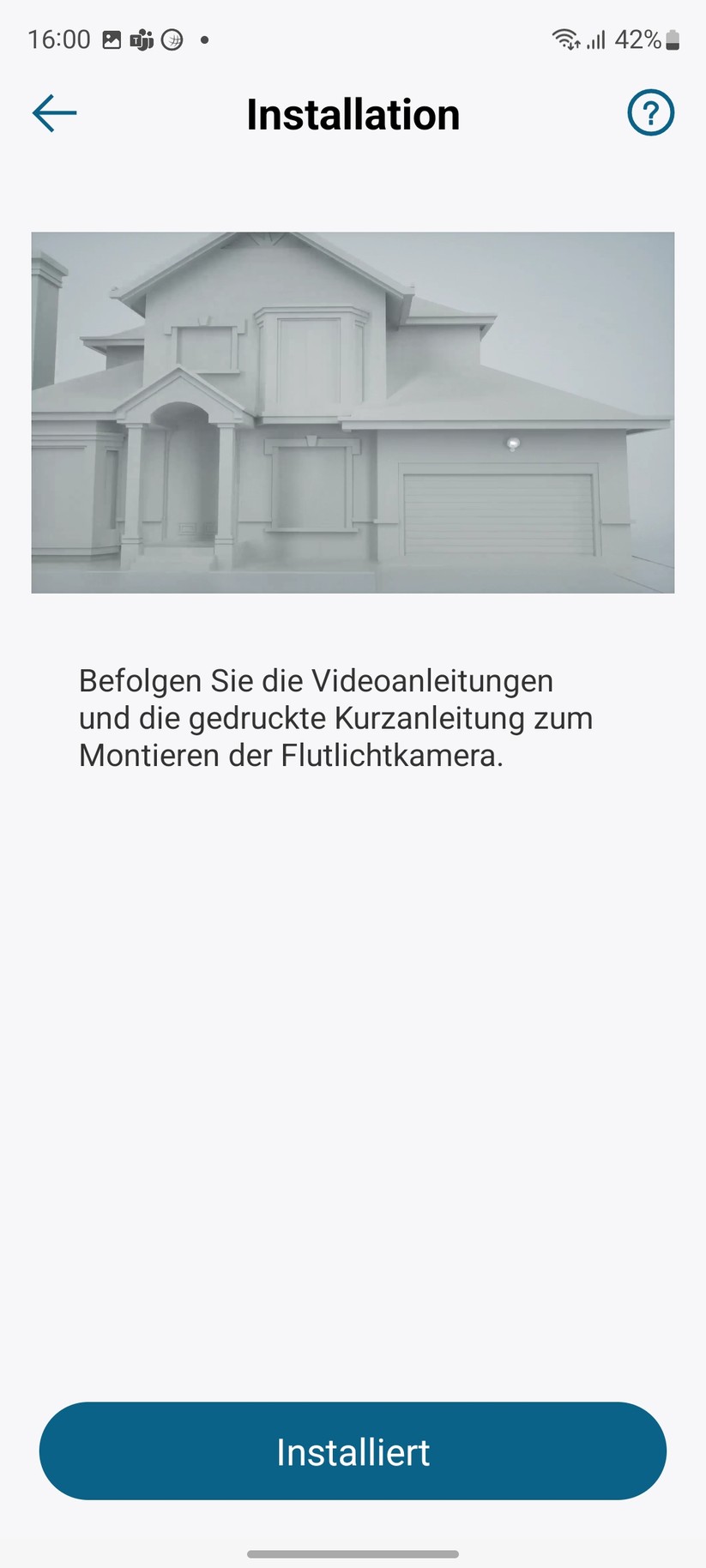 Eufy Floodlight Cam (2500 Lumen, Full-HD): Inbetriebnahme 26