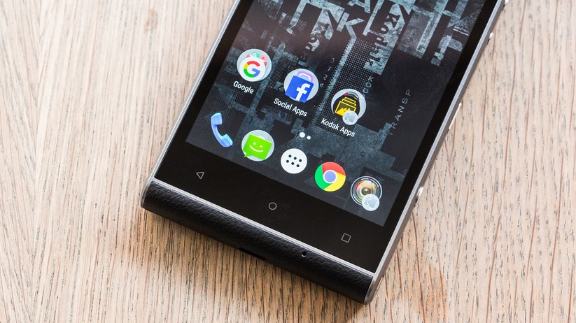 Kodak Ektra – Soft-Touch-Buttons