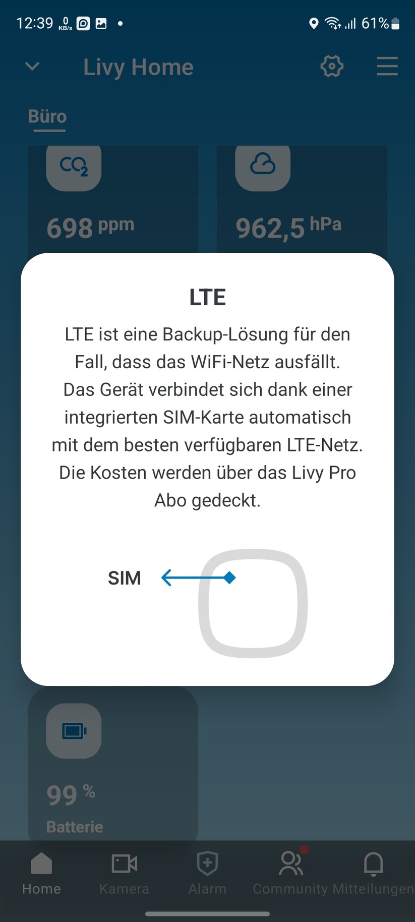 Livy Alive: Einstellungen