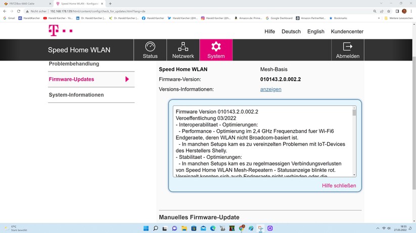 Telekom Speed Home WLAN - Einrichtung und Konfiguration 