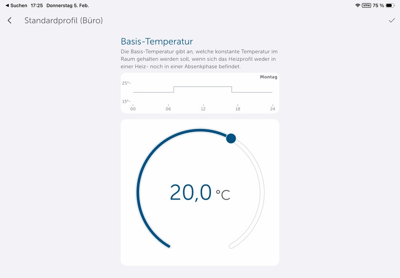 Die Homematic-IP-App ist auch für Tablets optimiert.