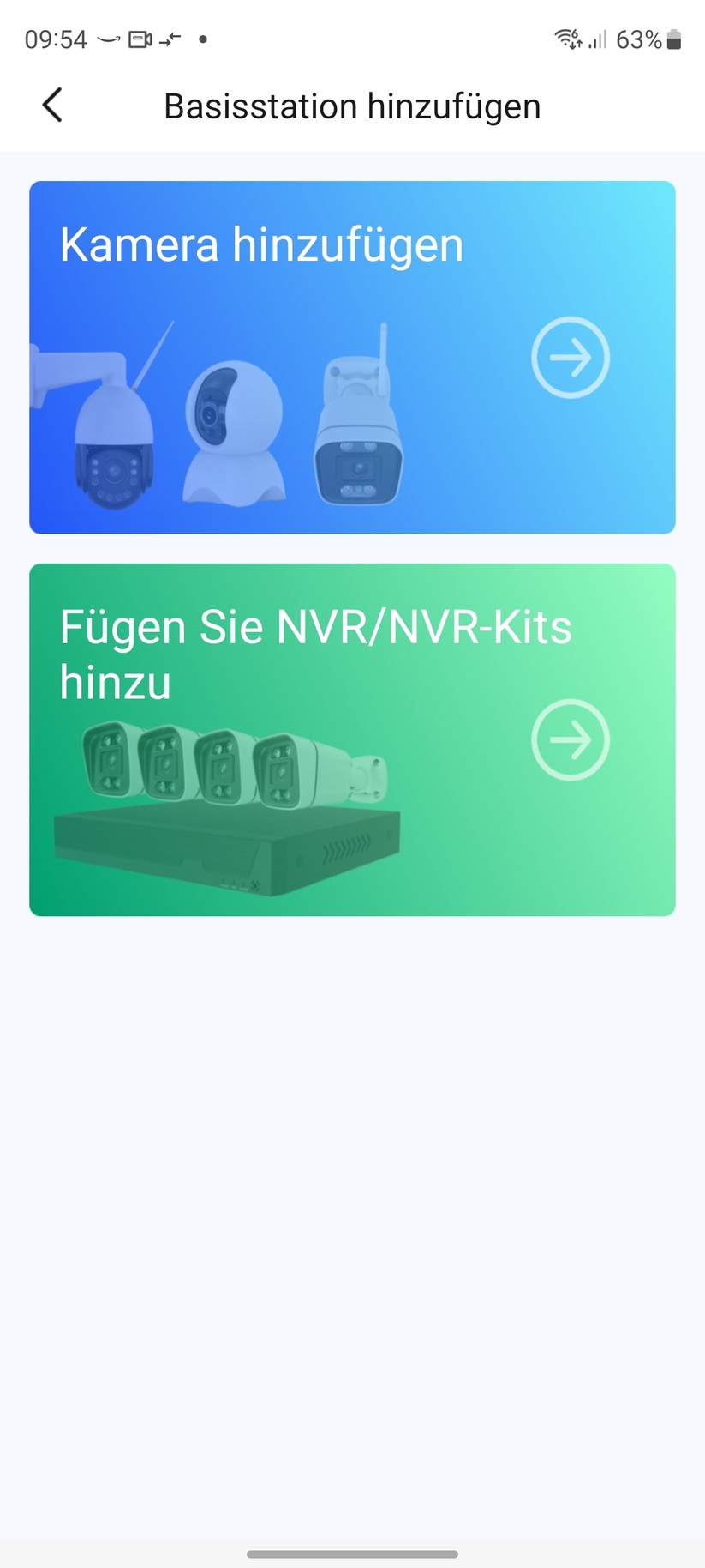 Foscam B4: Inbetriebnahme mit App