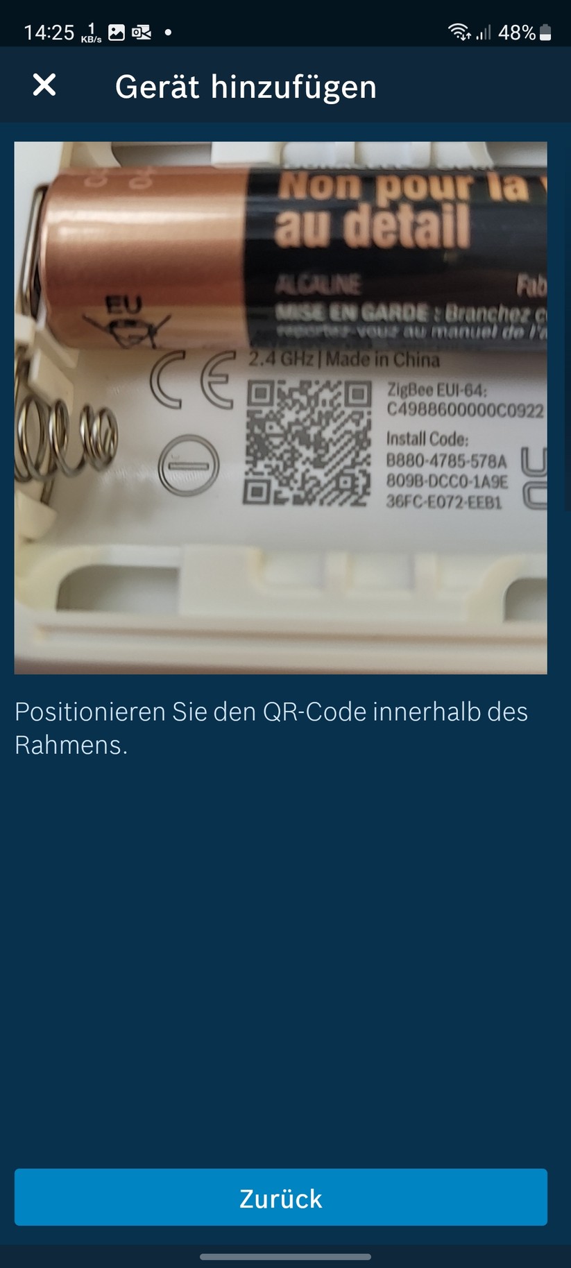 Bosch Heizkörper-Thermostat II: App