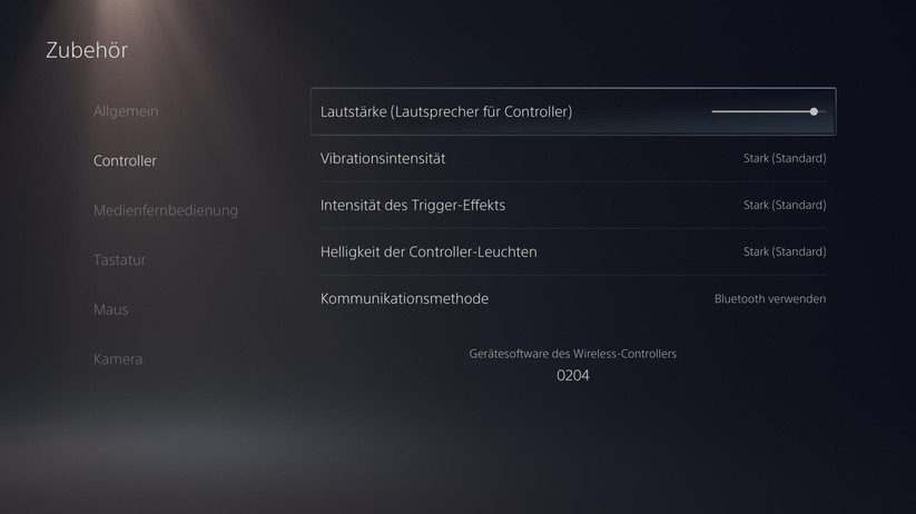 Playstation 5 - Benutzeroberfläche