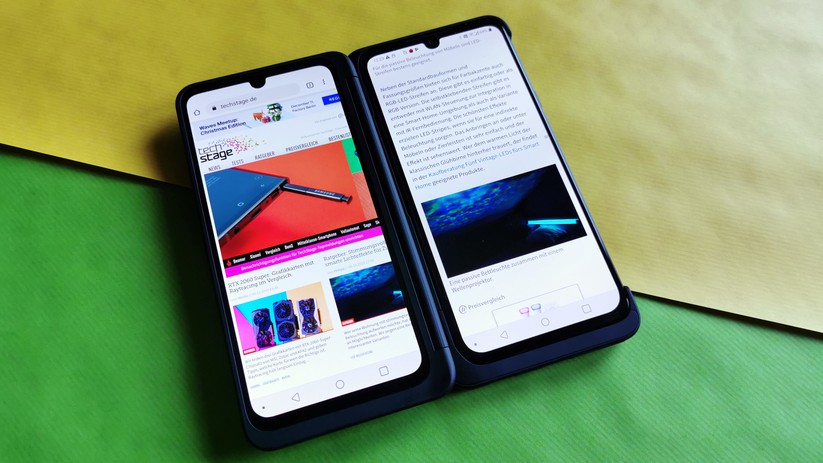 Beide Displays haben eine Notch, nur hinter einer verbirgt sich eine Frontkamera