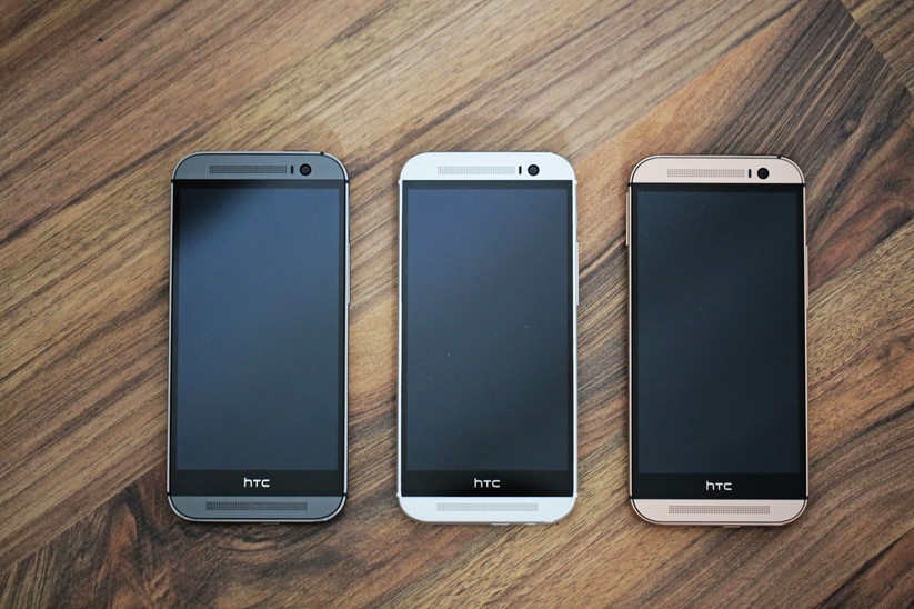 HTC One (M8): Grau, Silber und "Gold"