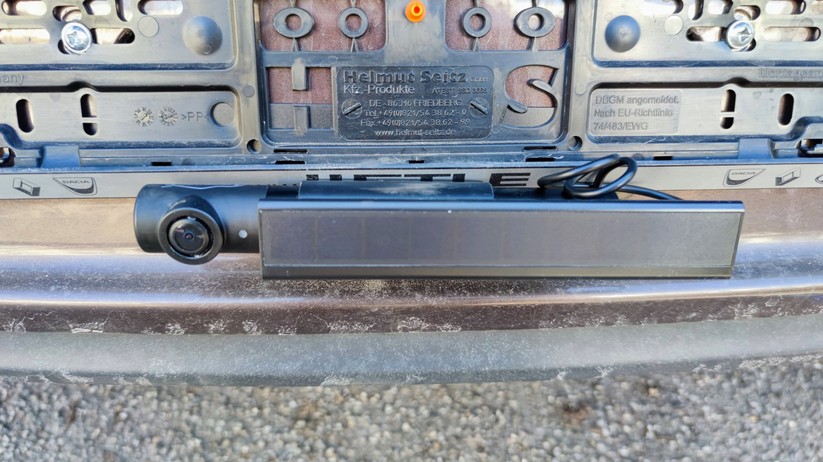 Kabellose Solar-Funk-Rückfahrkamera von Lescars