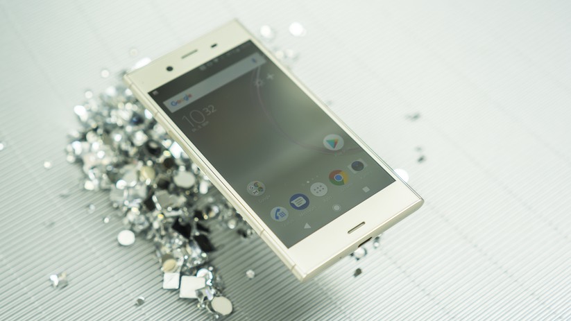 Das Xperia XZ1 ist IP68 zertifziert und damit staub- und wasserfest.