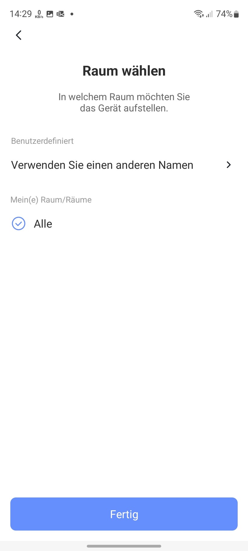 Ezviz C6 2K+: Einstellungen