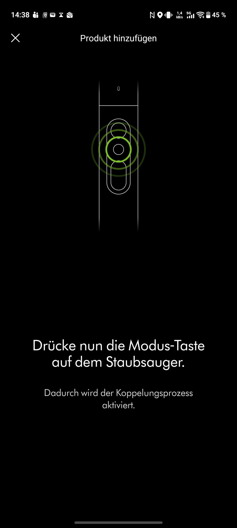 Dyson Pencilvac Screenshot