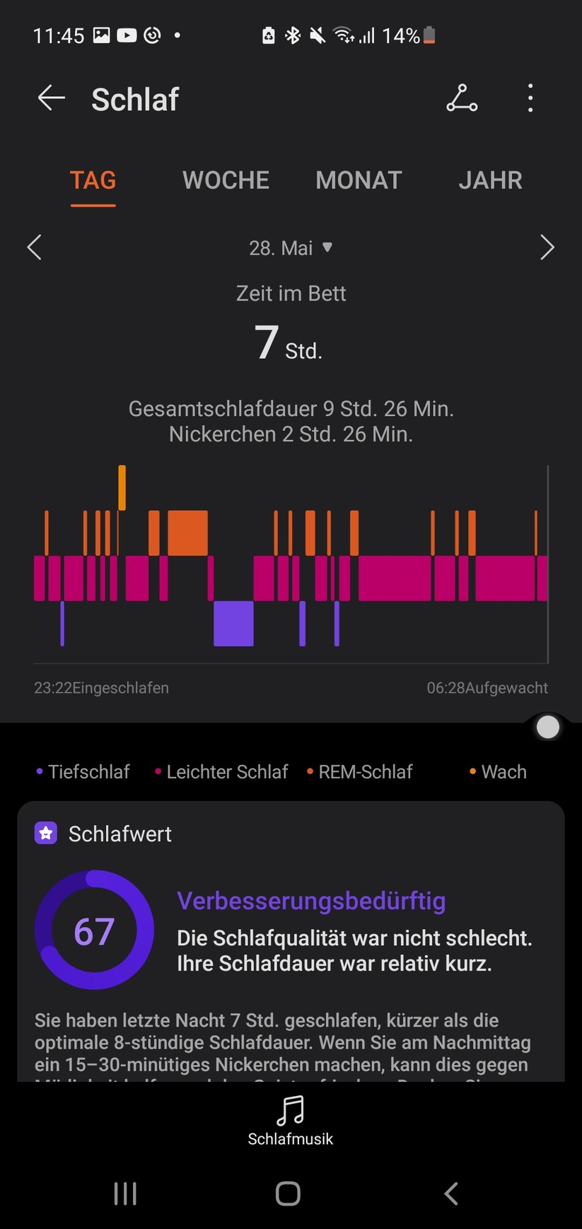 Honor Band 7 – App-Screenshots