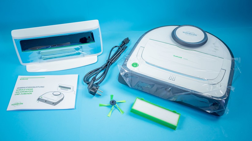 Lieferumfang des Vorwerk Kobold VR300