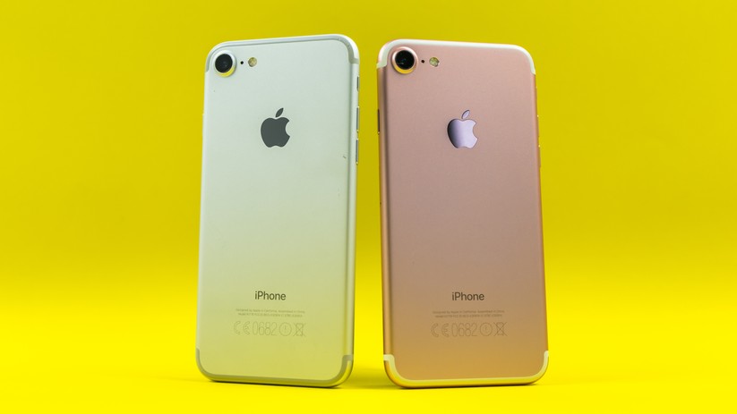 Apple hat die Antennenstreifen etwas nach oben und unten verschoben.