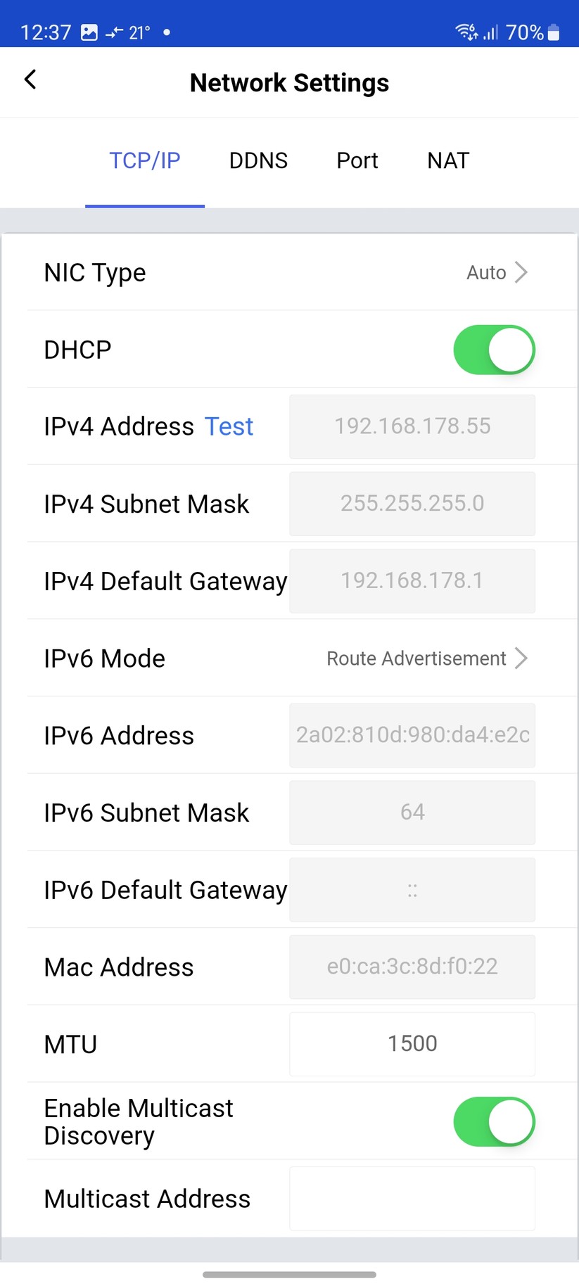 Annke NCPT500: Einrichtung mit App