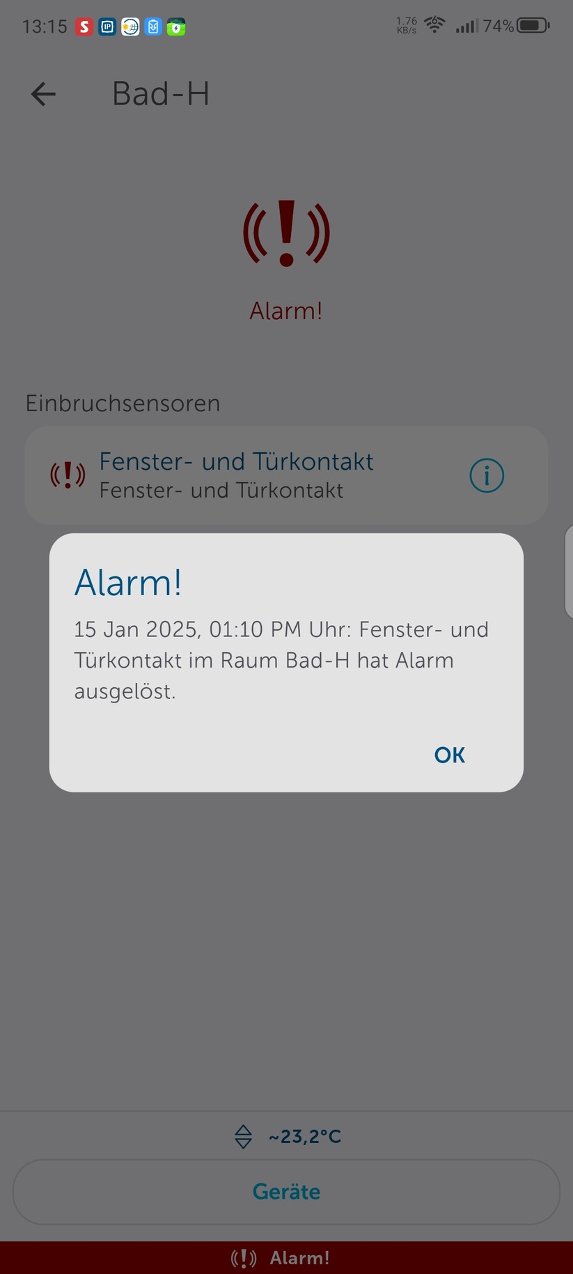  Einstellungen, Heizpläne, Automatisierung mit Fenstersensor