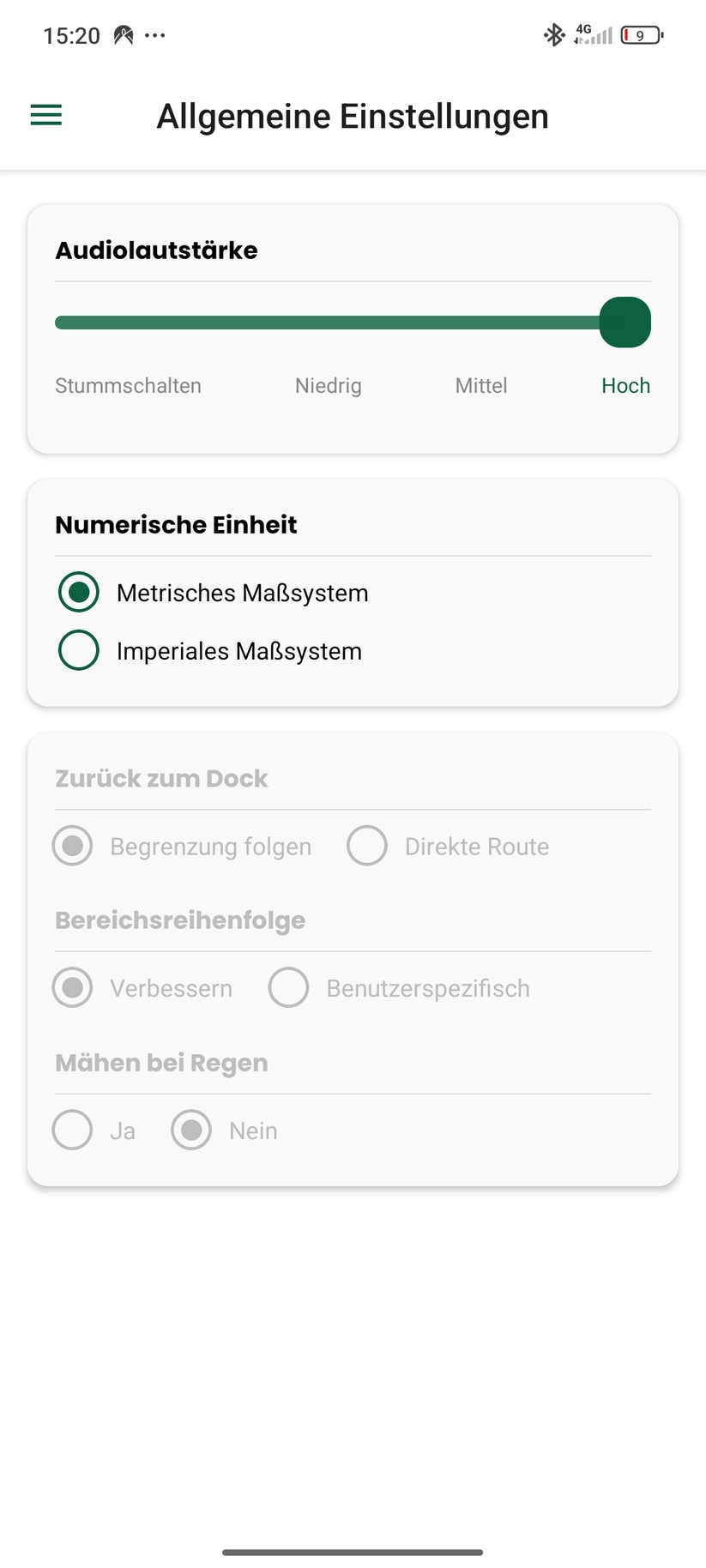 Die Lymow-App bietet alle wichtigen Grundfunktionen, darunter auch das Bearbeiten von Grenzbereichen der Rasenflächen. Das ist mehr, als manche Konkurrenten selbst zwei Jahre nachdem erste drahtlose Mähroboter für Endverbraucher auf den Markt kamen, bieten.