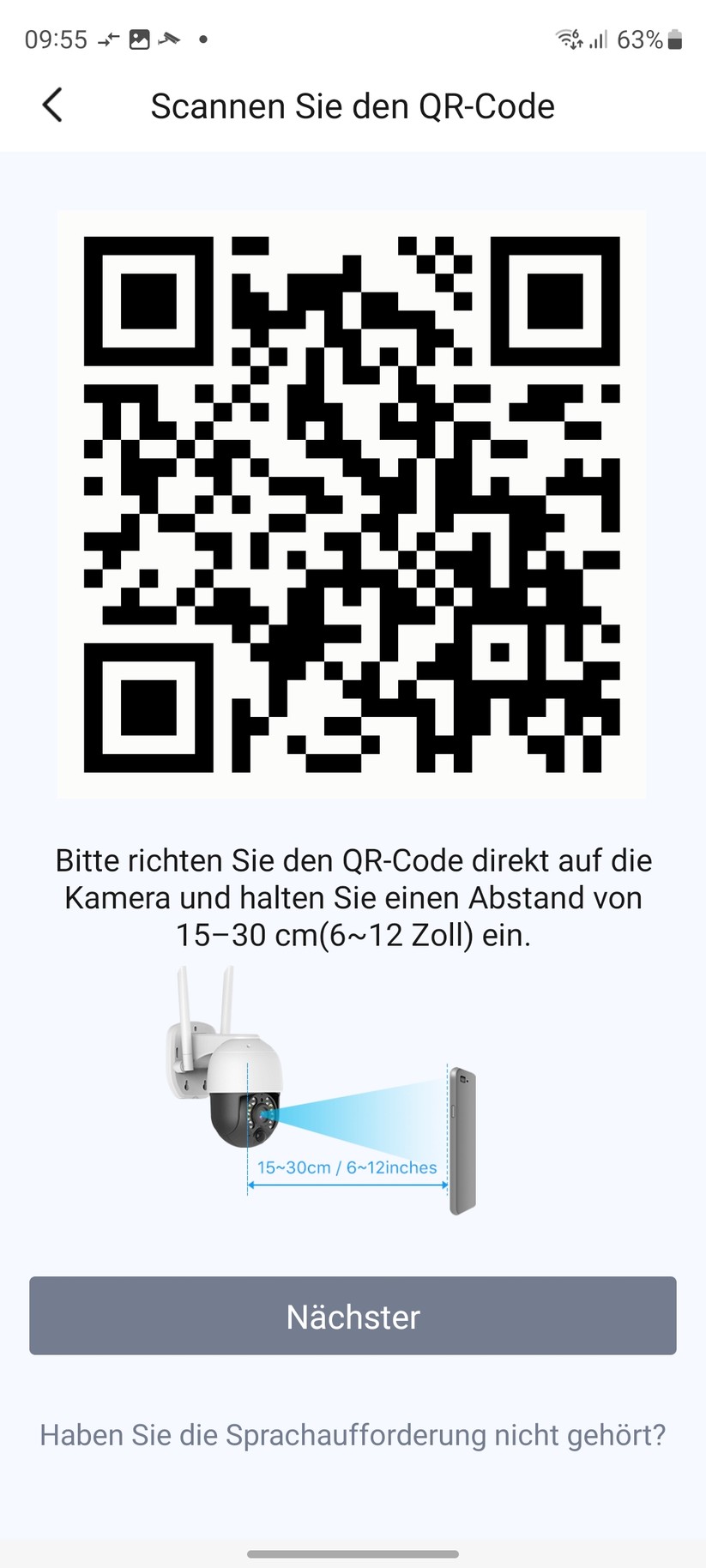 Foscam B4: Inbetriebnahme mit App