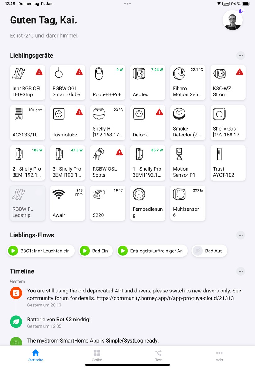 Homey Pro: Einfache Bedienung per App und Browser