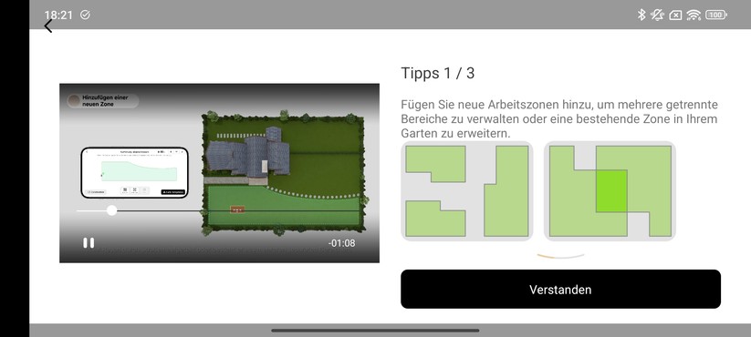 Mova 1000 – App