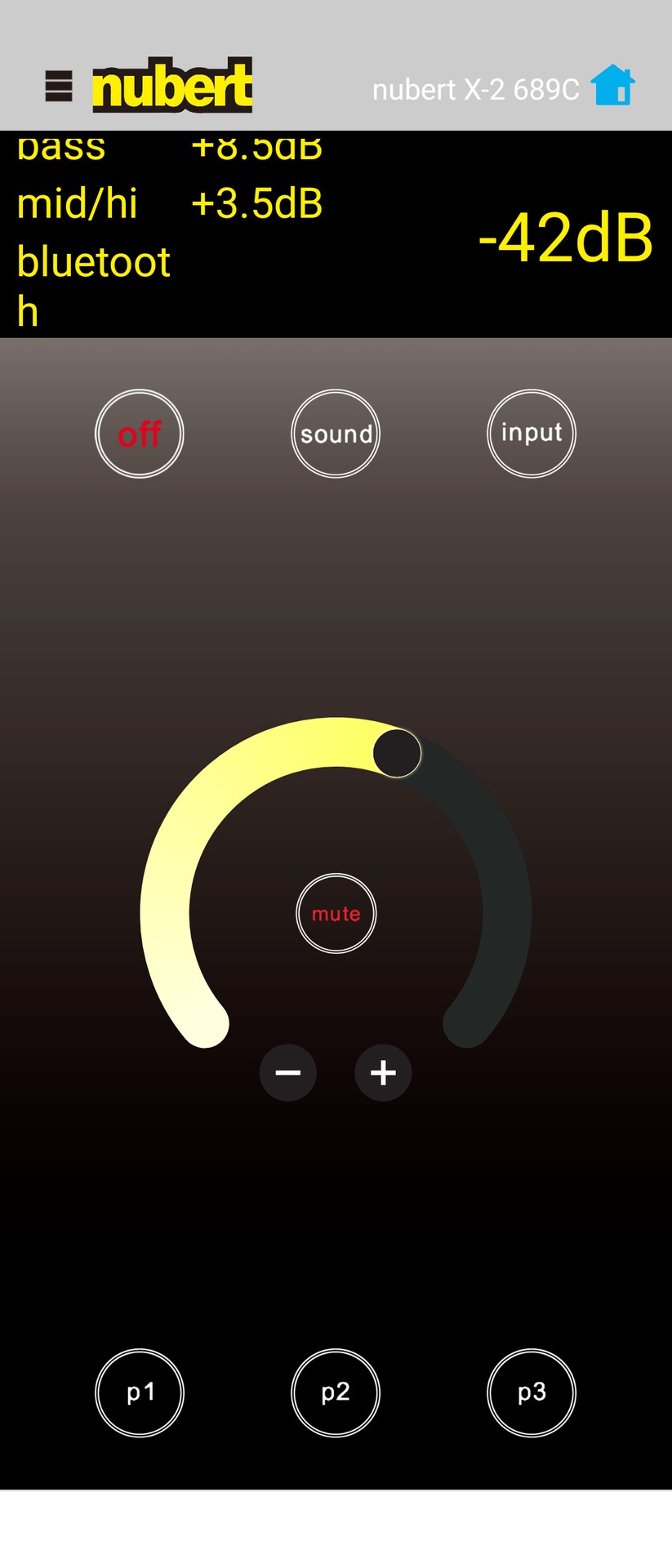 App zum Nubert nuPro X-3000 RC  