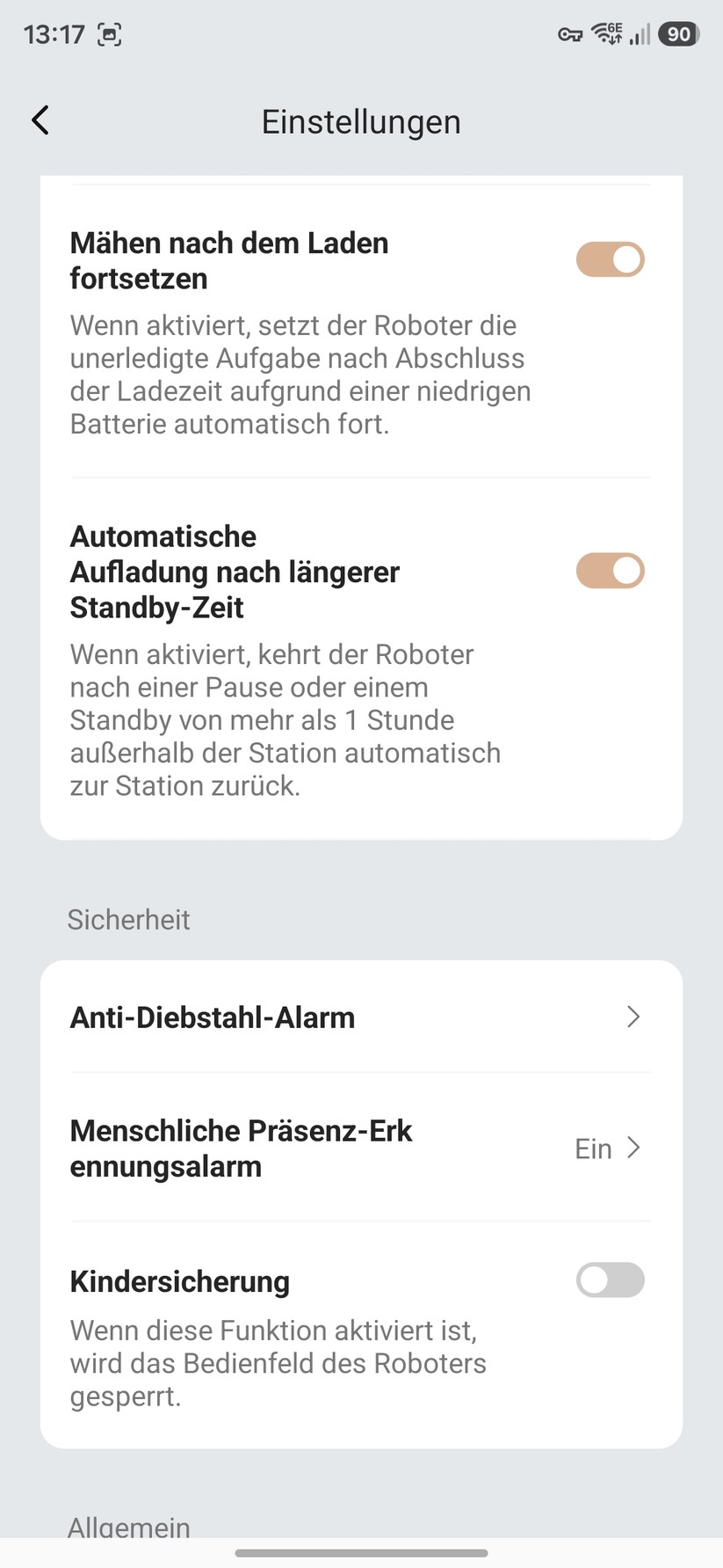 Über die Movahome-App lässt sich der Viax 500 steuern. Sie ist übersichtlich und lässt sich leicht bedienen.