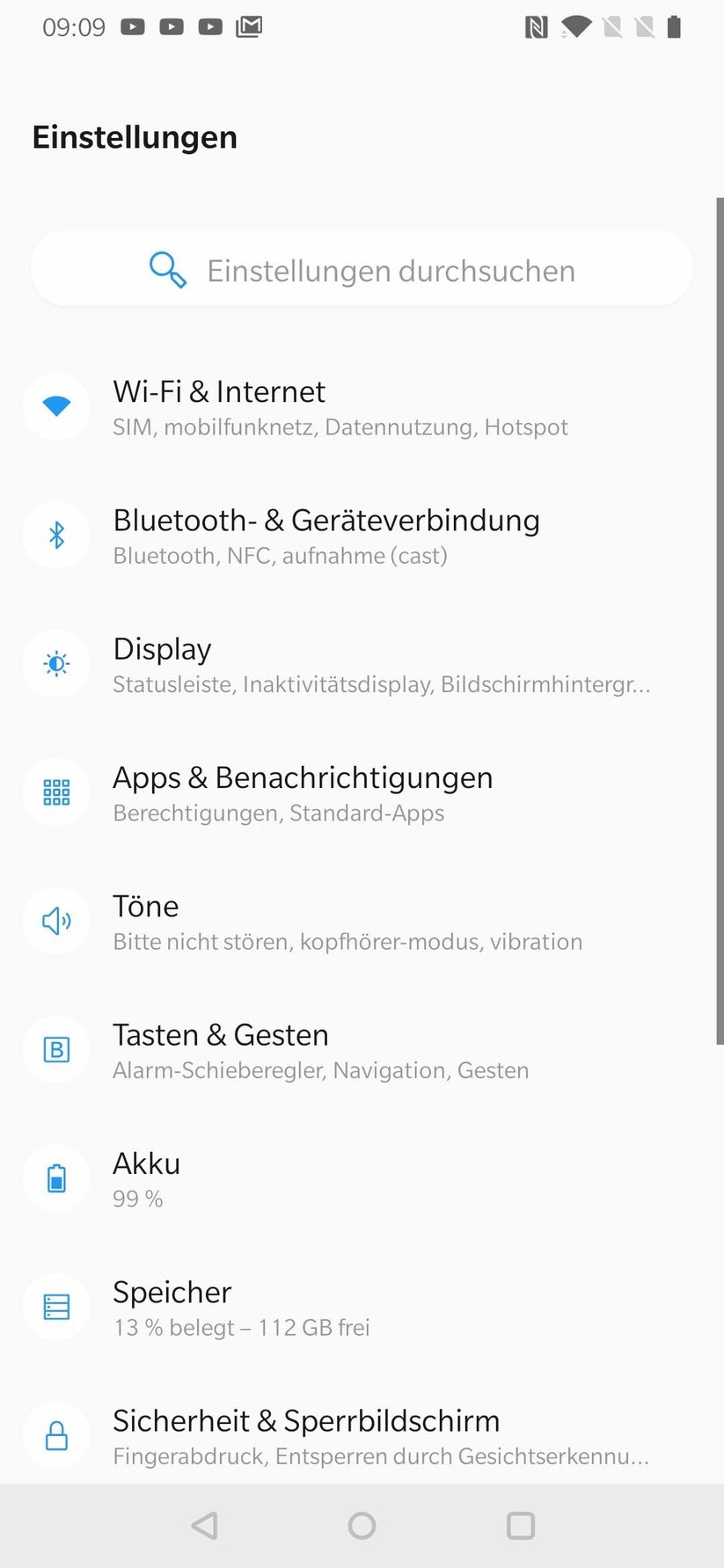 Einstellungen