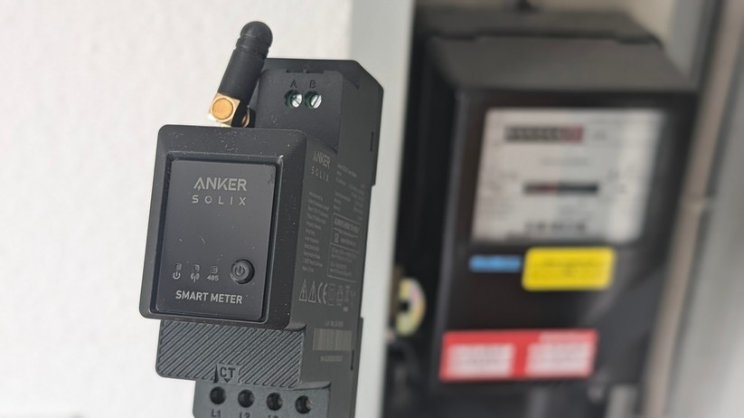 Das Anker Smart Meter der Anker Solix Solarbank 2 Pro.