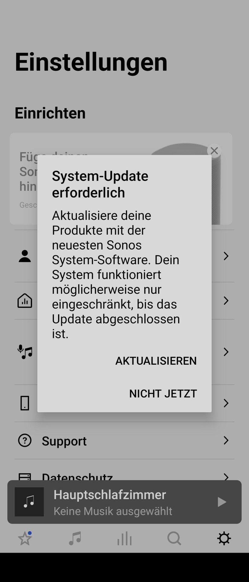 Sonos Roam SL - App 